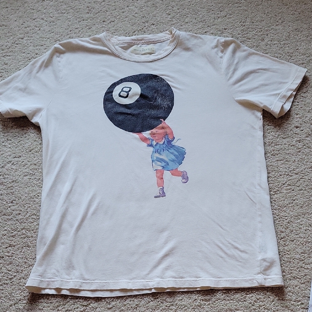 Imogene & Willie Ask Me Anything Tshirt.  Medium